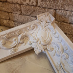 Карниз з гіпсу к-337 100х100 мм