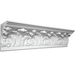 Карниз из гипса к-234 h113х74мм