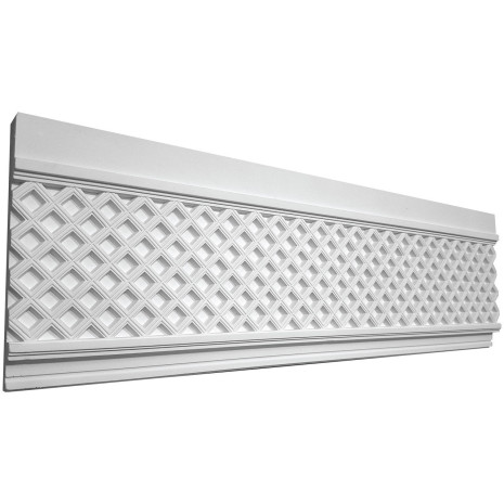 Карниз з гіпсу к-253 h210х42мм