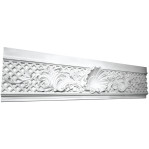 Карниз з гіпсу к-253а h210х42мм