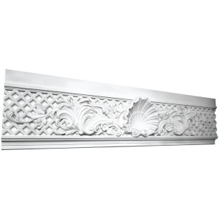 Карниз з гіпсу к-253а h210х42мм