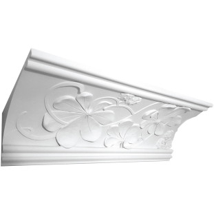 Карниз з гіпсу к-268 h107х145мм