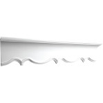 Карниз з гіпсу к-60a h65х45мм