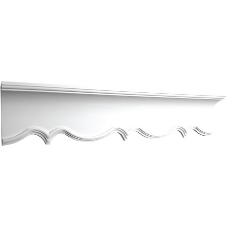 Карниз з гіпсу к-60a h65х45мм