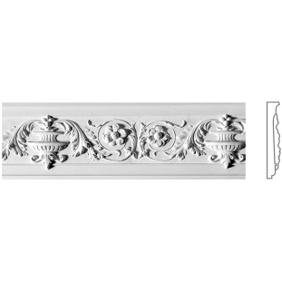 Фриз з гіпсу Ф-11 h147мм