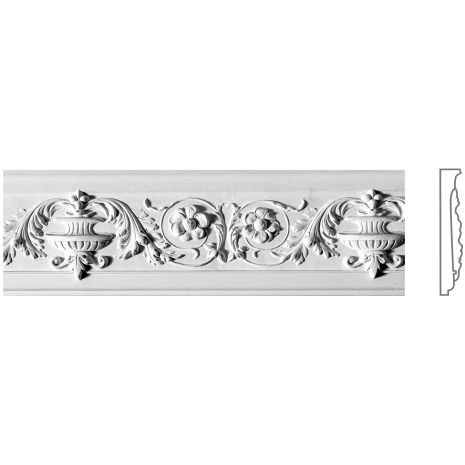 Фриз з гіпсу Ф-11 h147мм