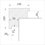 Кут зовнішній УТП 1