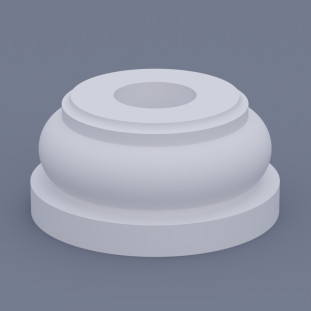 База круглая ФБК 1 h145 (d180) База круглая ФБК 1 h145 (d180)