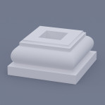 База квадратна ФБК 2 h145 (d180)