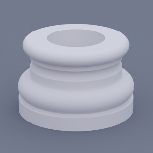 База кругла ФБК 3 h 220 (d250)