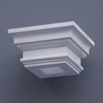 Капітель квадратна ФКК 2 h170 (d180)