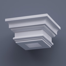 Капітель квадратна ФКК 2 h170 (d180)