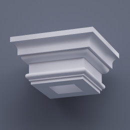 Капітель квадратна ФКК 2 h170 (d180)