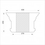 Капітель кругла ФКК 3 h250 (d250)