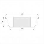 Капітель кругла ФКК 5 h130 (d300)