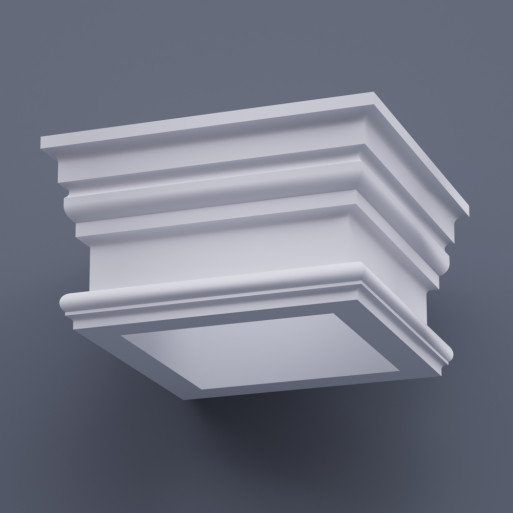 Капітель квадратна ФКК 10 h280 (d400)