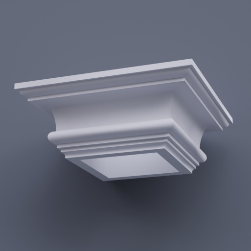 Капітель квадратна ФКК 12 h320 (d450)