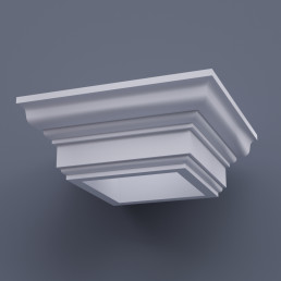 Капітель квадратна ФКК 14 h345 (d500)