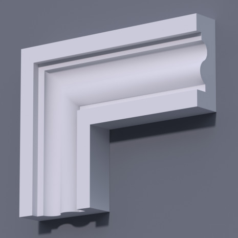 Фасадний молдинг (налічник) ФМ 13 (h 150)