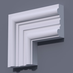 Фасадний молдинг (налічник) ФМ 14 (h 220)