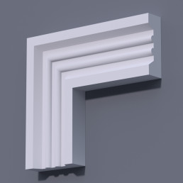 Фасадний молдинг (наличник) ФМ 15 (h 150)