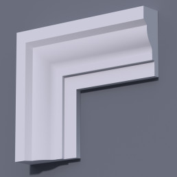 Фасадний молдинг (наличник) ФМ 18 (h 170)