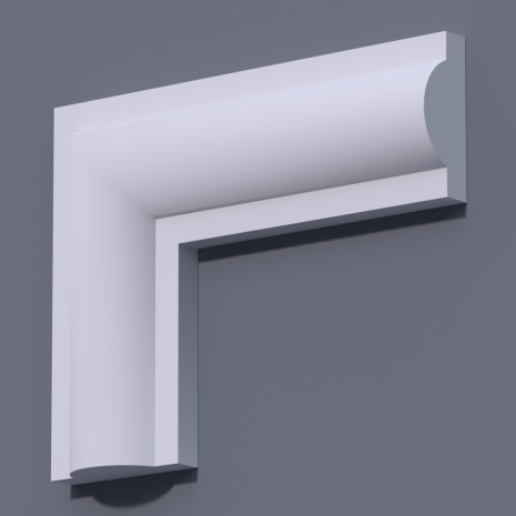 Фасадний молдинг (наличник) ФМ 19 (h 100)