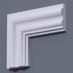 Фасадний молдинг (наличник) ФМ 20 (h 160)