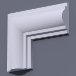 Фасадний молдинг (наличник) ФМ 23 (h 200)