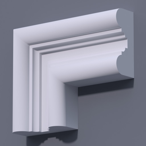 Фасадний молдинг (наличник) ФМ 29 (h 140)