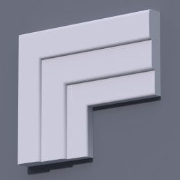 Фасадный молдинг (наличник) ФМ 30 (h 145)