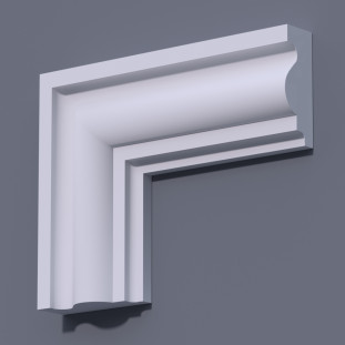 Фасадний молдинг (наличник) ФМ 8 (h 130)