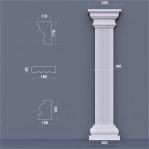 Пілястра ФПЛ 2 w 180