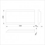 Руст (боссаж) ФР 12 (250*500)