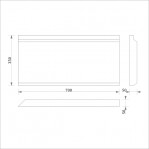 Руст (боссаж) ФР 15 (350*700)