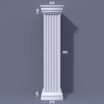 Колона квадратна ФКА 12 d300
