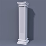 Колона квадратна ФКА 18 d350