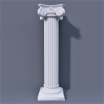 Колона канелюрная ФКА 23 d380