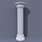 Колона канелюрная ФКА 26 d450