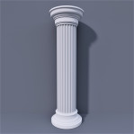 Колона канелюрная ФКА 29 d500