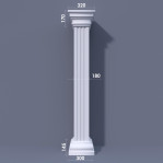 Колона квадратна ФКА 3 d180