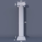 Колона канелюрна ФКА 9 d226