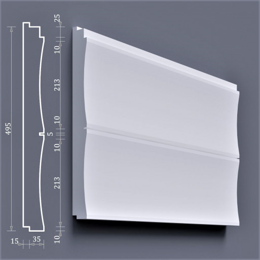 Термопанель (ізосайдінг) ТП 7