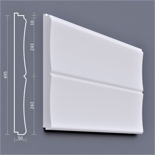 Термопанель (ізосайдінг) ТП 8