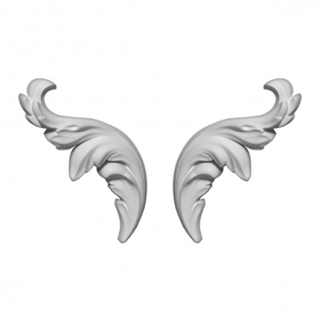 Декоративний кут у-119 h 149х59 мм