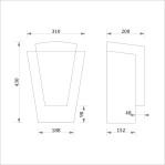 Замковий камінь ЗК 7 (h 430)