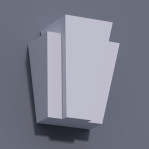 Замковий камінь ЗК 8 (h 300)