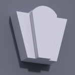 Замковий камінь ЗК 9 (h 235)