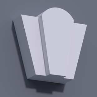 Замковый камень ЗК 9 (h 235)