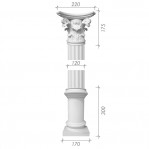 Колона з гіпсу ка-1а (1/2)